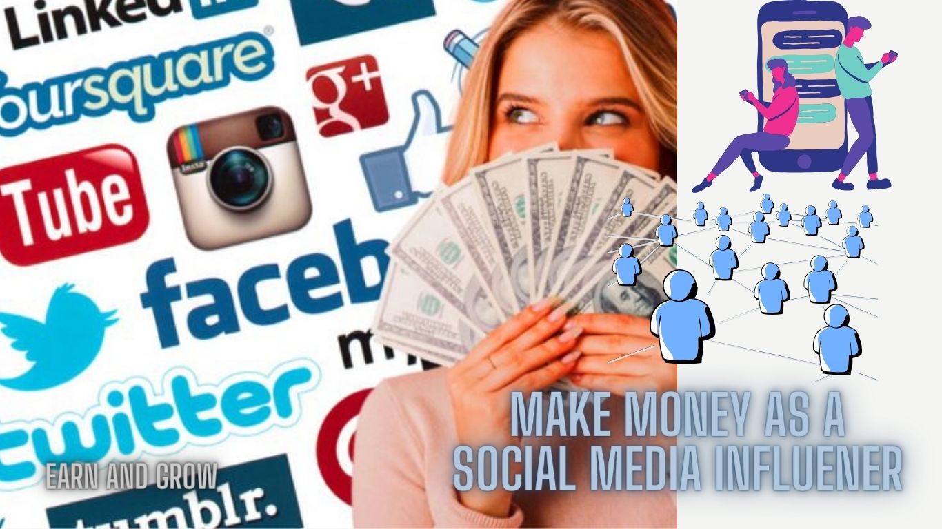 earn money as a social media influencer